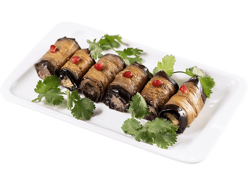 Ассорти рулетиков из баклажанов