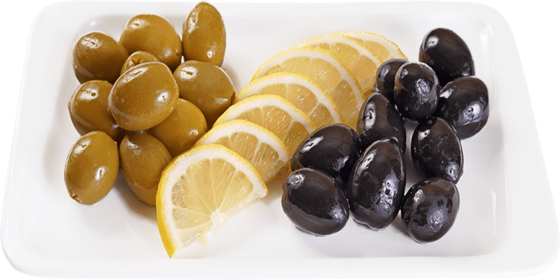 Оливки / маслины с косточками гигантские с лимоном