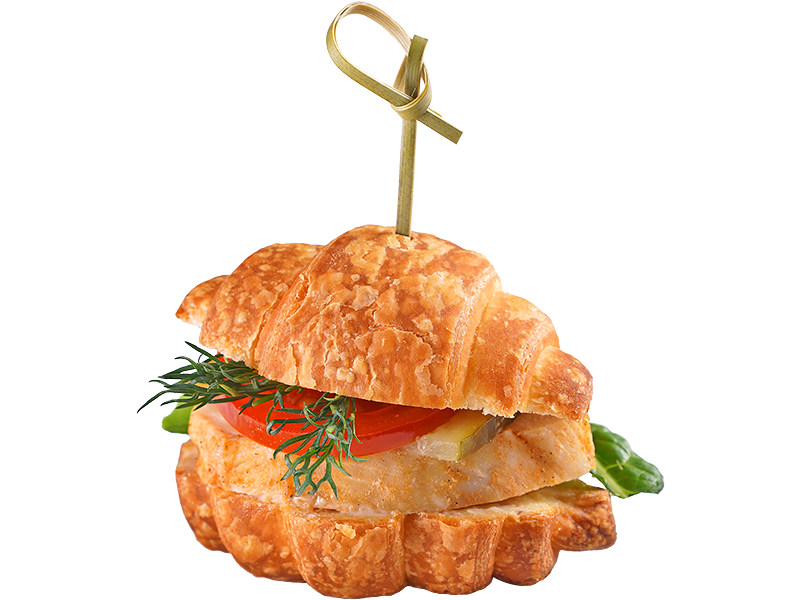 Мини-круассан с курицей