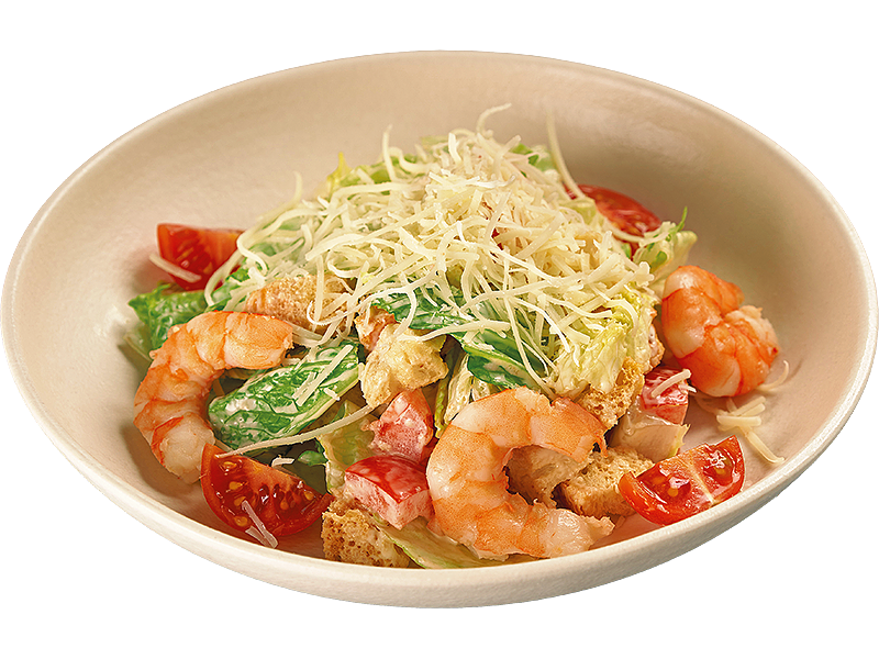 Цезарь с креветками