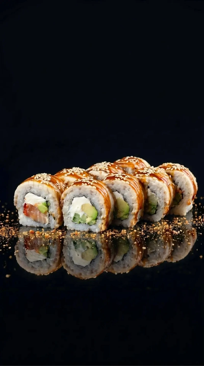 Императорский дракон с креветками