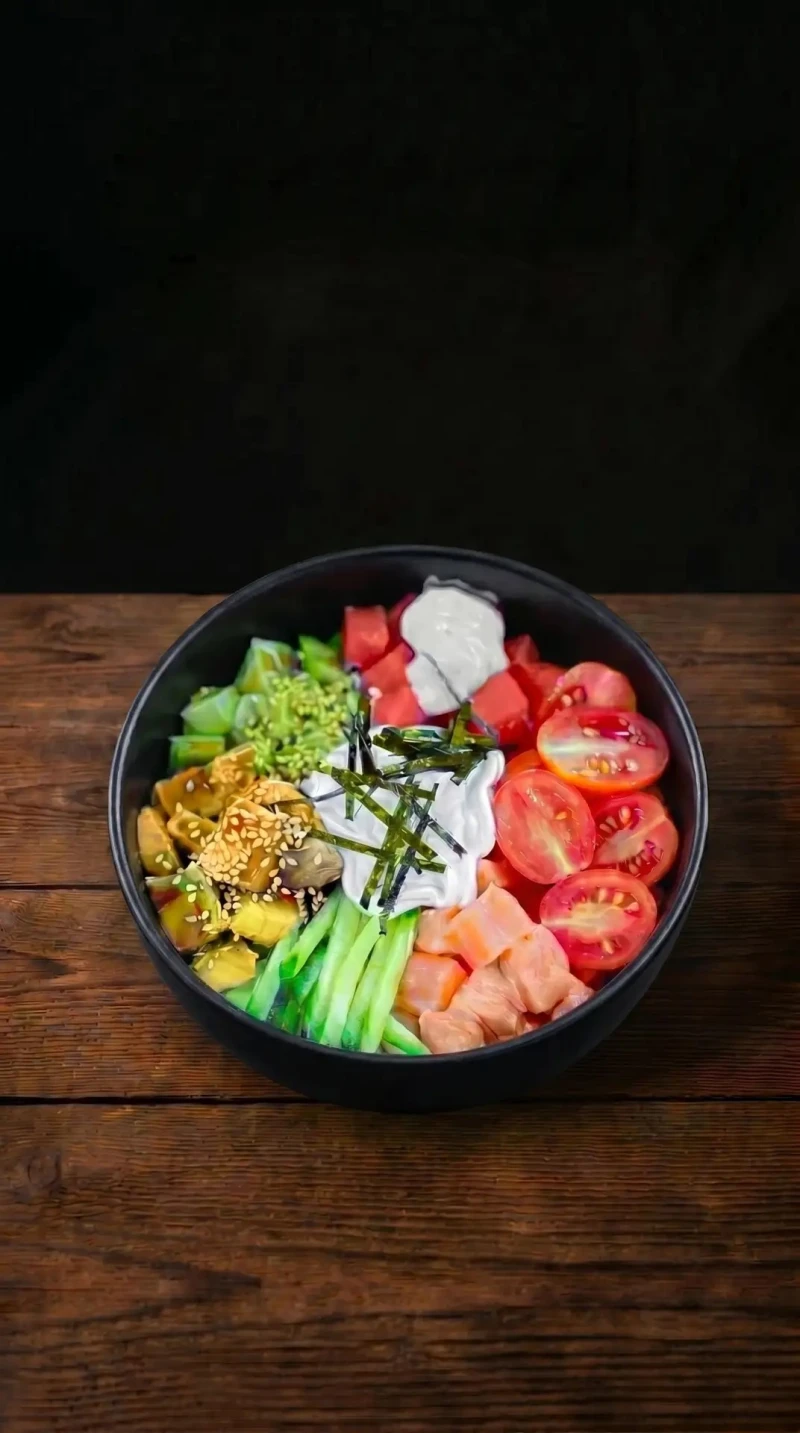 Поке ассорти