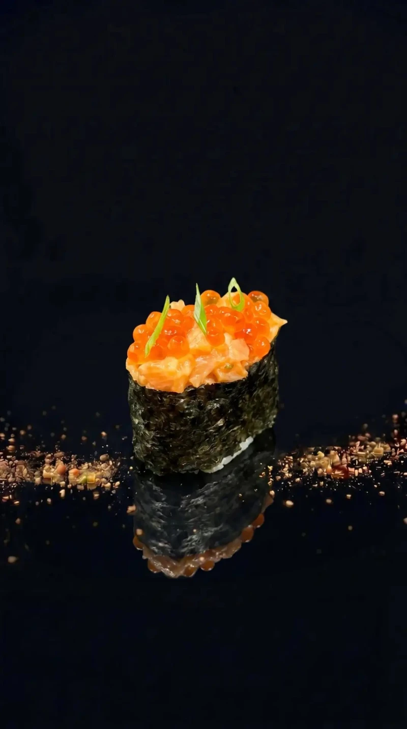 Гункан икра лосося 1 шт.