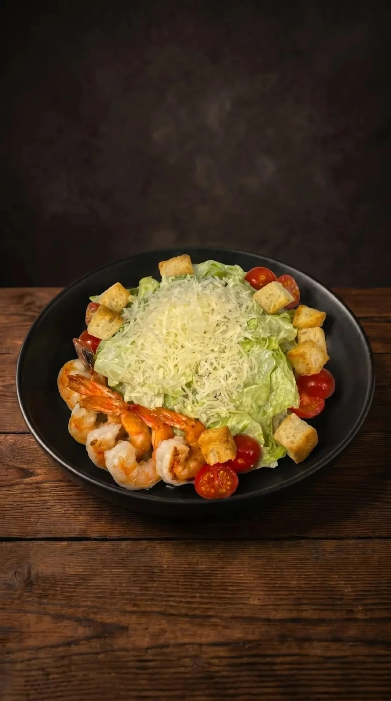 Цезарь с креветками