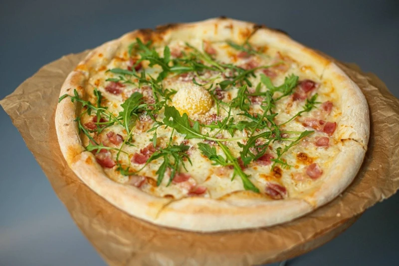 Пицца Карбонара 380гр