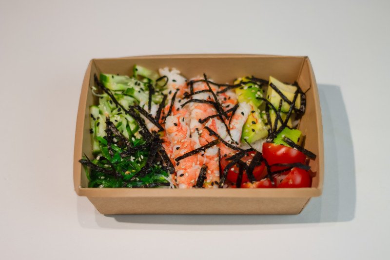 Поке с креветкой