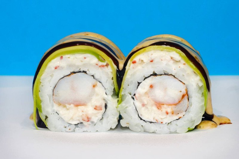 Мегакраб с креветкой