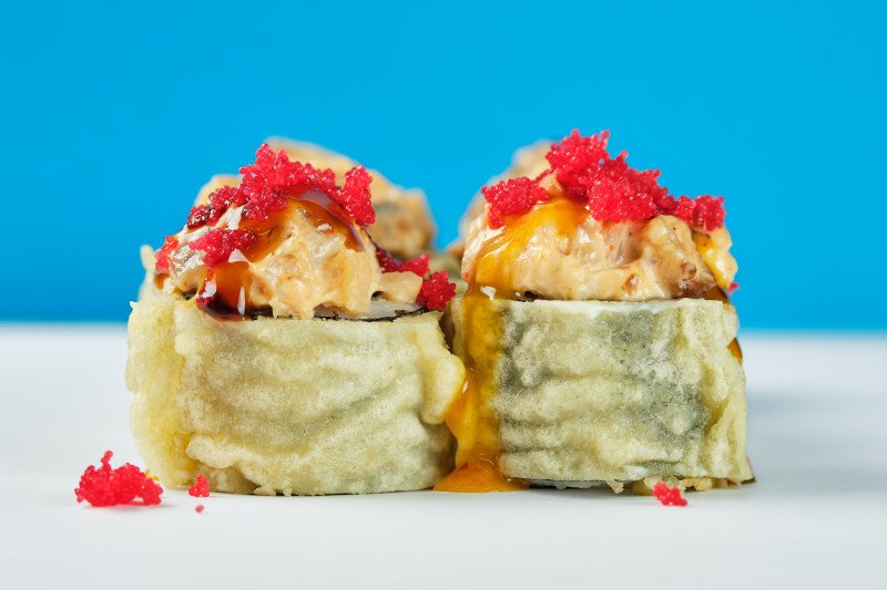 Тартар ролл с угрем