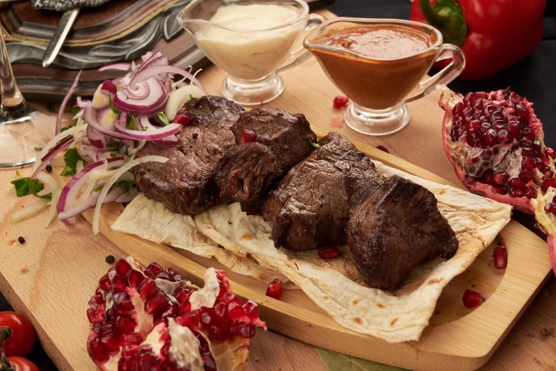 Шашлык из свиной шеи