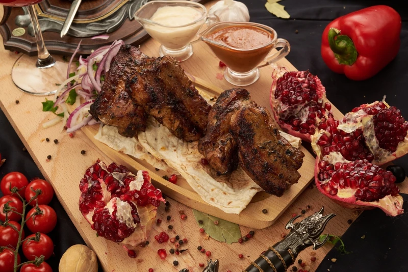 Шашлык из свиных ребер