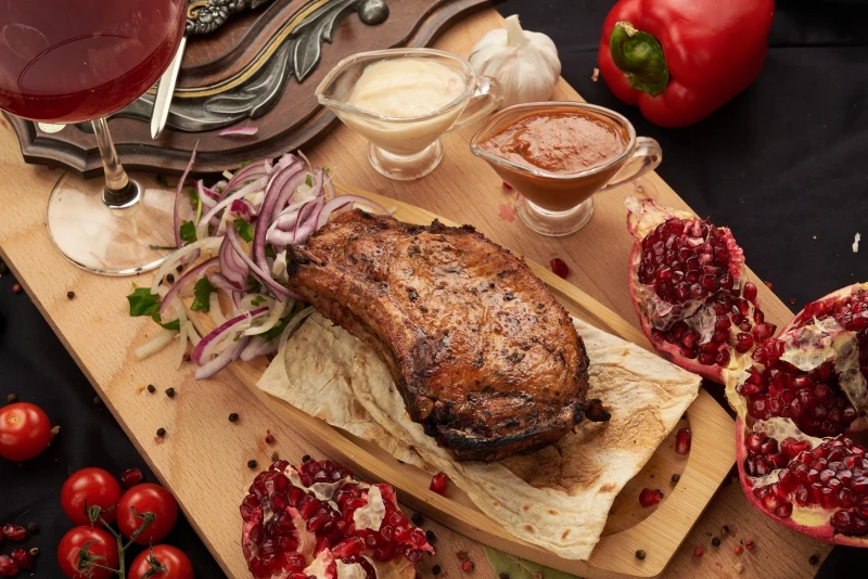 Шашлык из свиной корейки