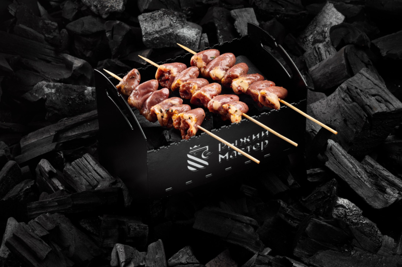 Куриные сердечки маринад