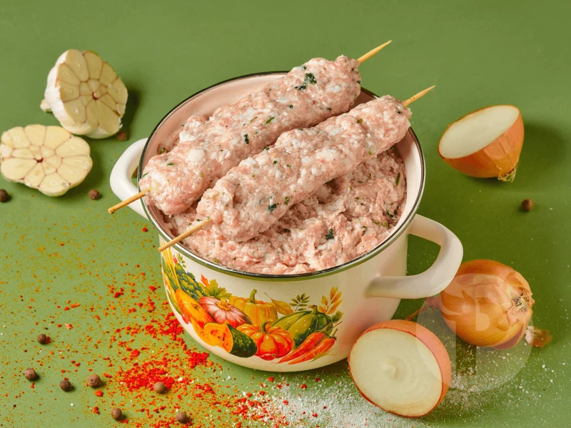 Люля из курицы маринад
