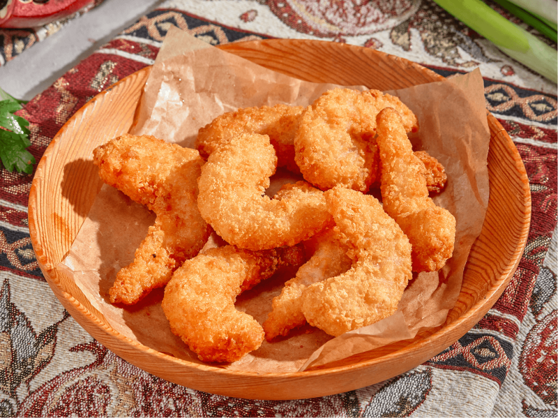Креветки в панировке