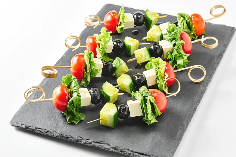 Канапе по гречески 8 шт