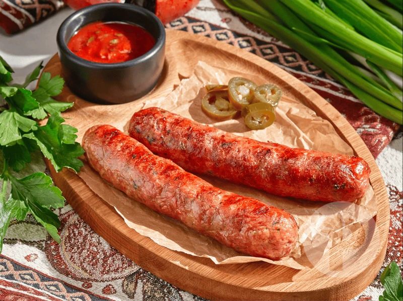 Колбаски Рыжего Мастера говяжьи