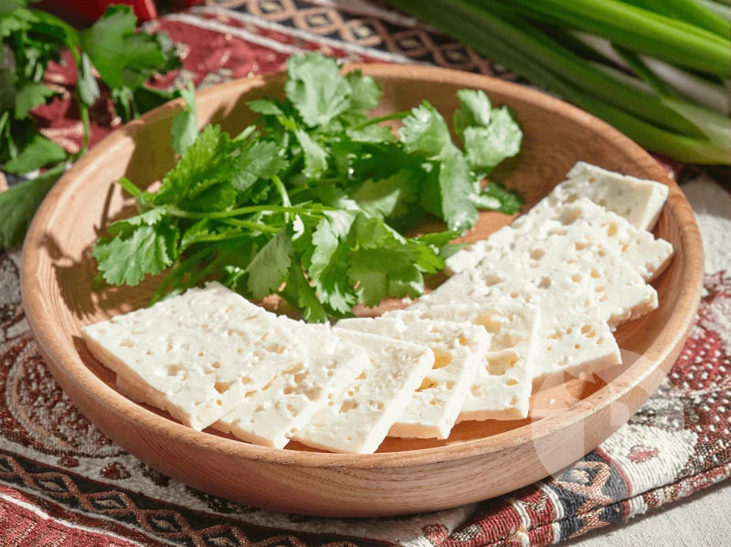 Сыр Брынза с зеленью
