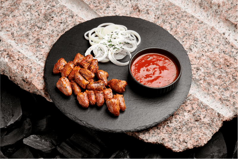 Куриные сердечки