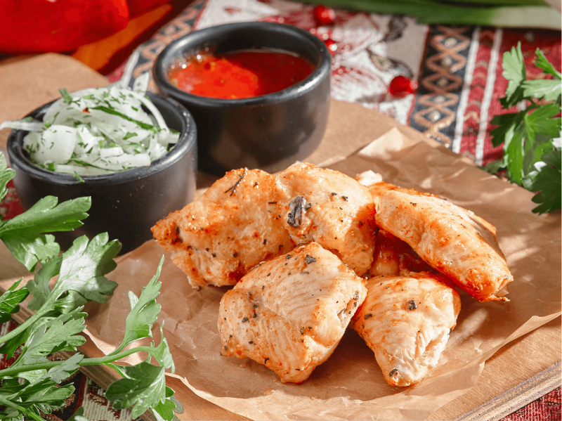 Шашлык из курицы