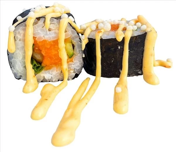 Гребешок с лососем