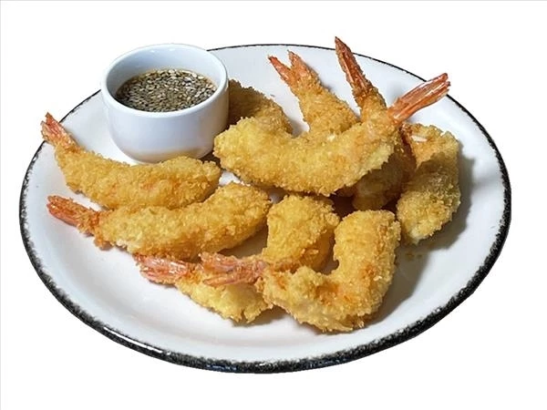 Креветки темпура с тайским соусом