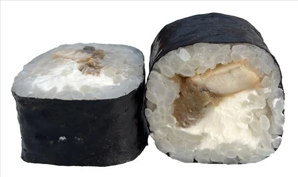 Ролл с угрем и баклажаном