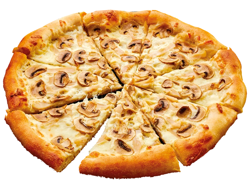 Пицца "Куриный жульен с трюфельной пастой"