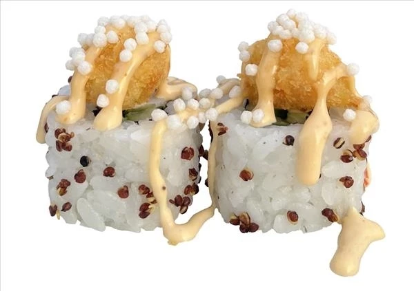 Хрустящий ролл с креветкой 