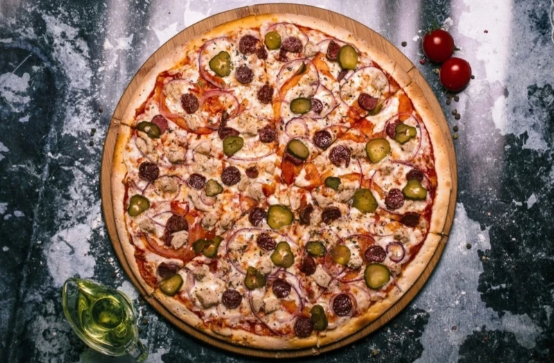 Пицца "Мясная"(30см)