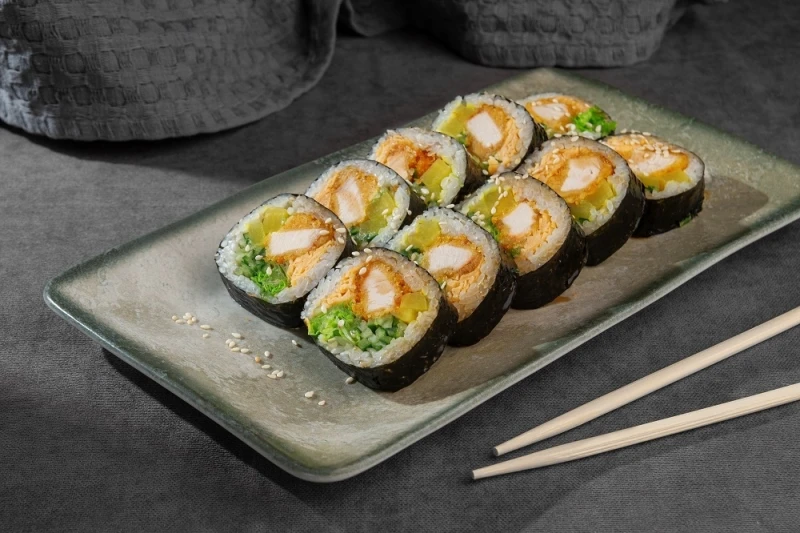 Кимпап с курицей