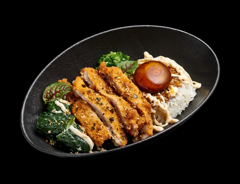 Донбури с курицей