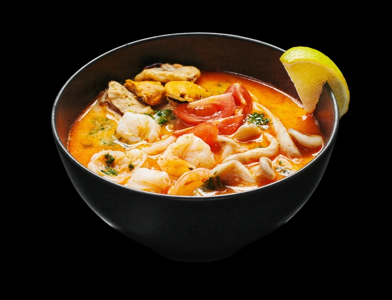 Том Ям с морепродуктами