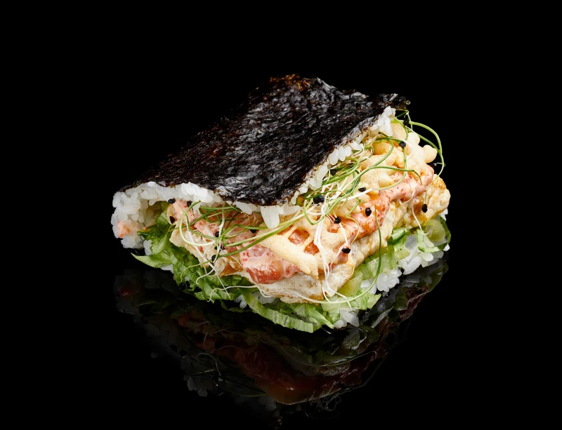 Окинавский сэндвич с креветками