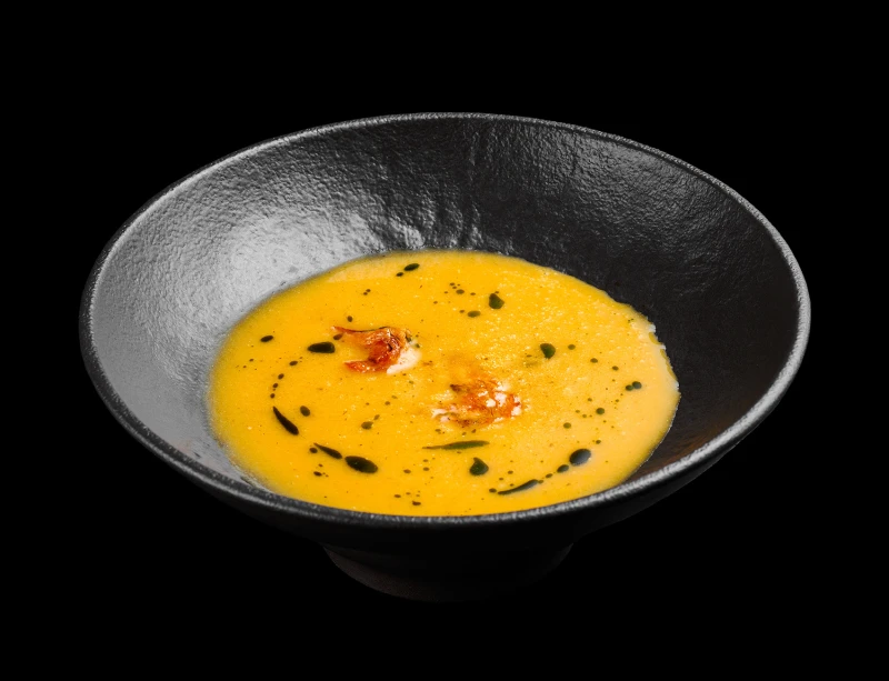 Крем-суп с лососем