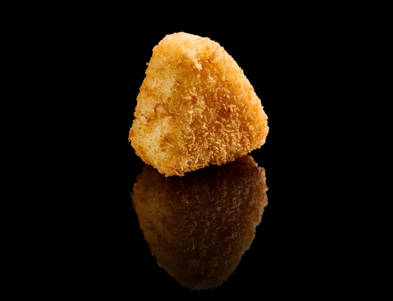 Онигири Темпура с жаренным лососем