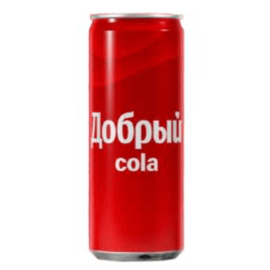 Добрый напиток газированный 0,33 л.