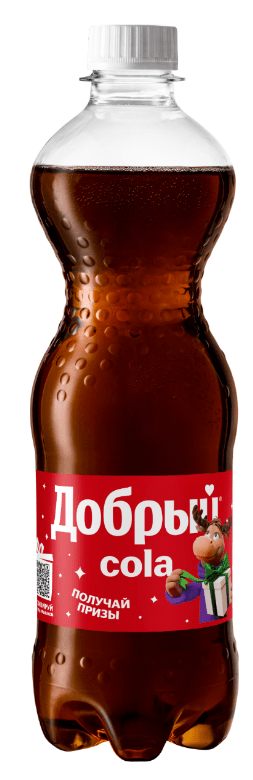 Добрый напиток газированный 0,5 л.