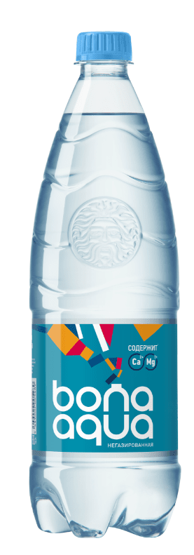 Бонаква вода негазированная, 1 л, ПЭТ