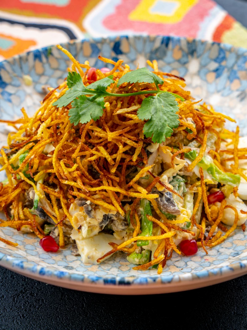 Салат с курочкой