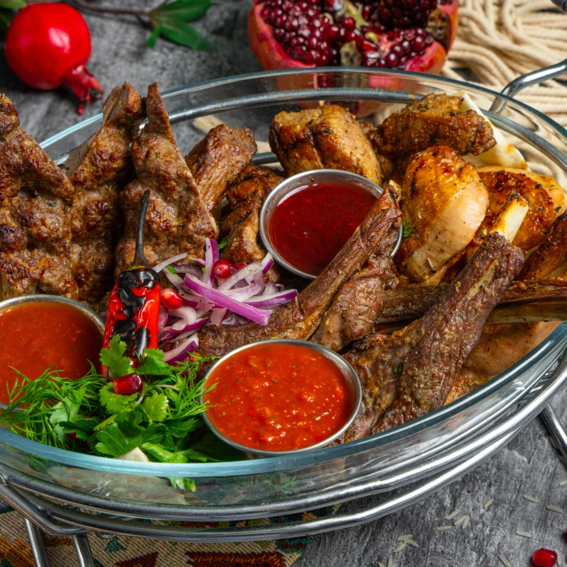 Садж мясной