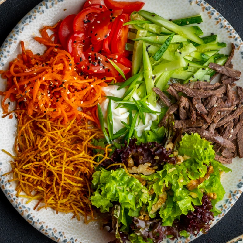 Уйгурский салат 