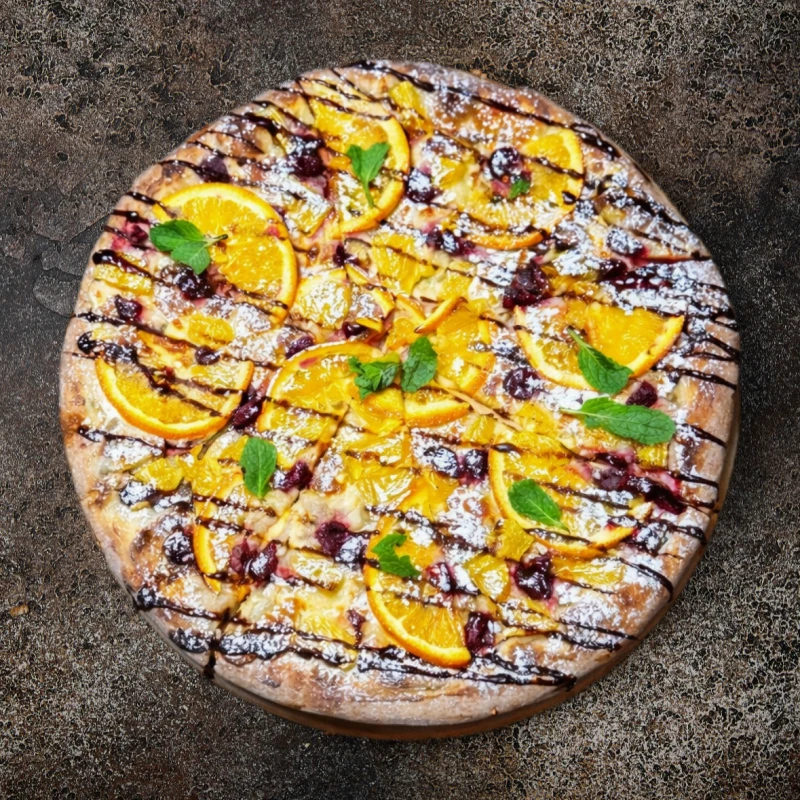 С вишней и апельсинами 30 см