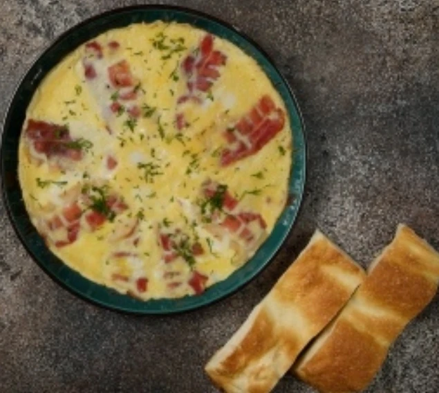 Яичница с беконом