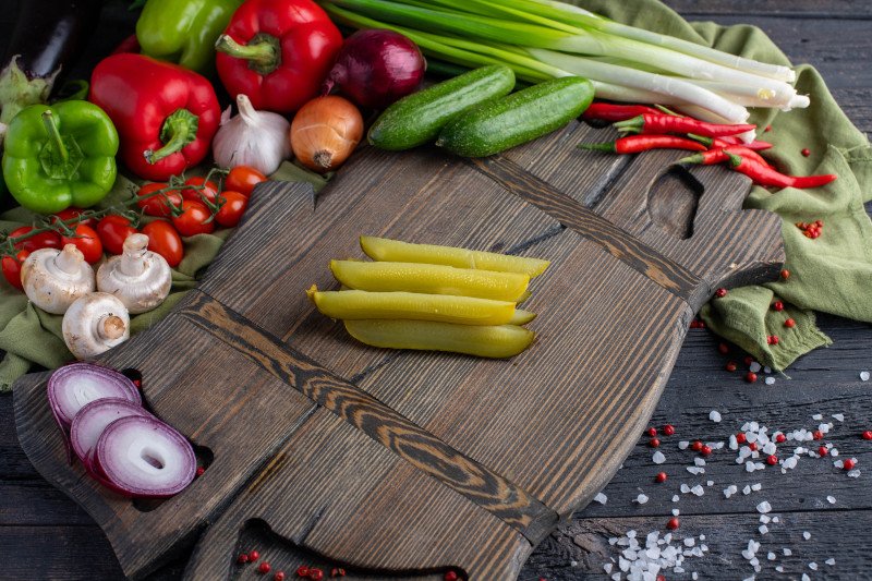 Маринованные огурчики 100 гр