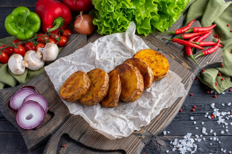 Картофель на углях 100 гр 