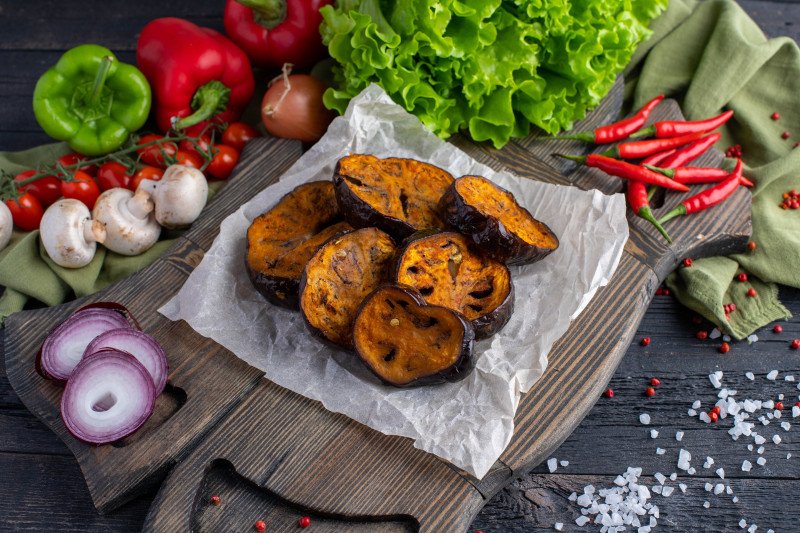 Баклажаны на углях 100гр