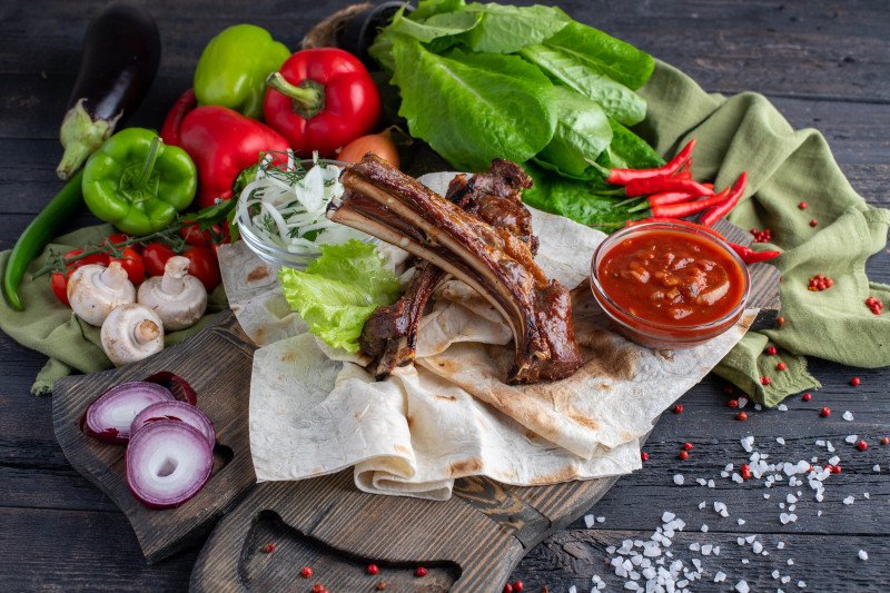 Шашлык из баранины (каре) 250 гр