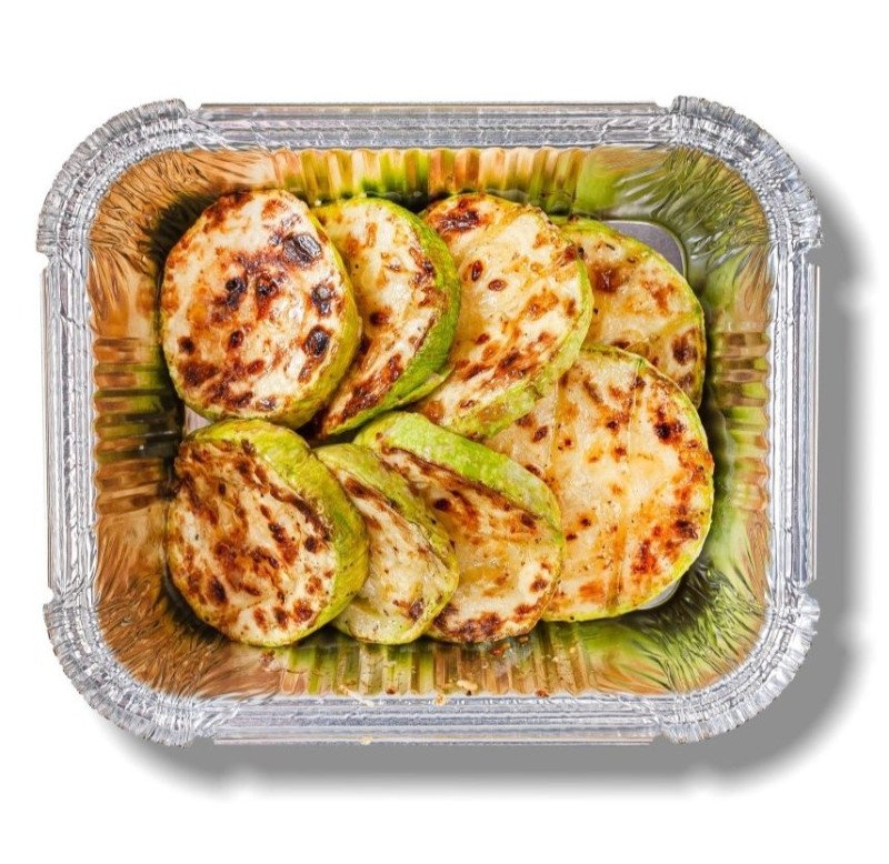 Кабачки на углях