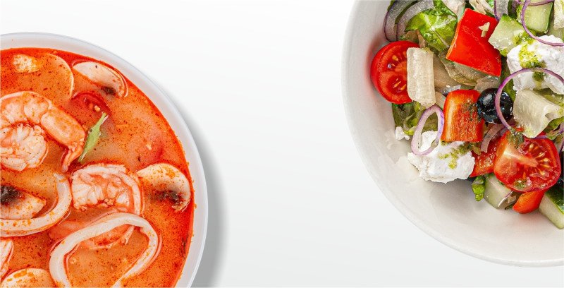 САЛАТЫ И ТОМ ЯМ