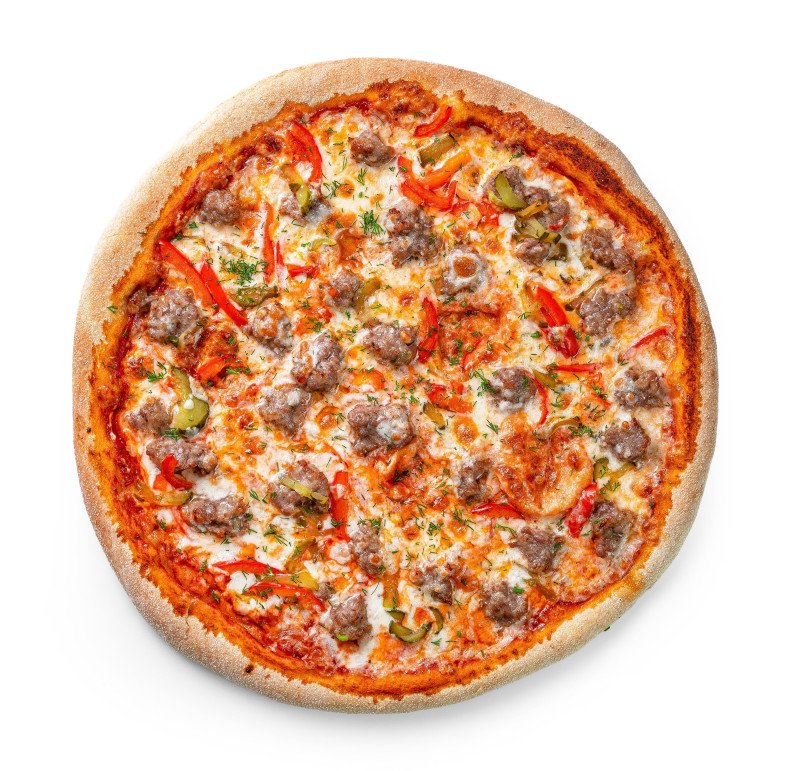 Пицца Домашняя с фаршем 